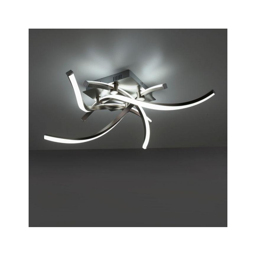 Leuchten Direkt 11995-55 - LED RGB Димируем повърхностен полилей SWING LED/24,4W/230V 2700-5000K + дистанционно