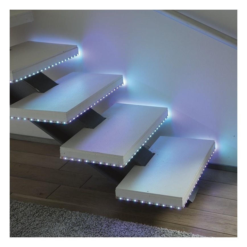 Leuchten Direkt 1210-70-BH - LED RGB Димируема лента TEANIA 3 м 16,2W/12/230V + дистанционно управление