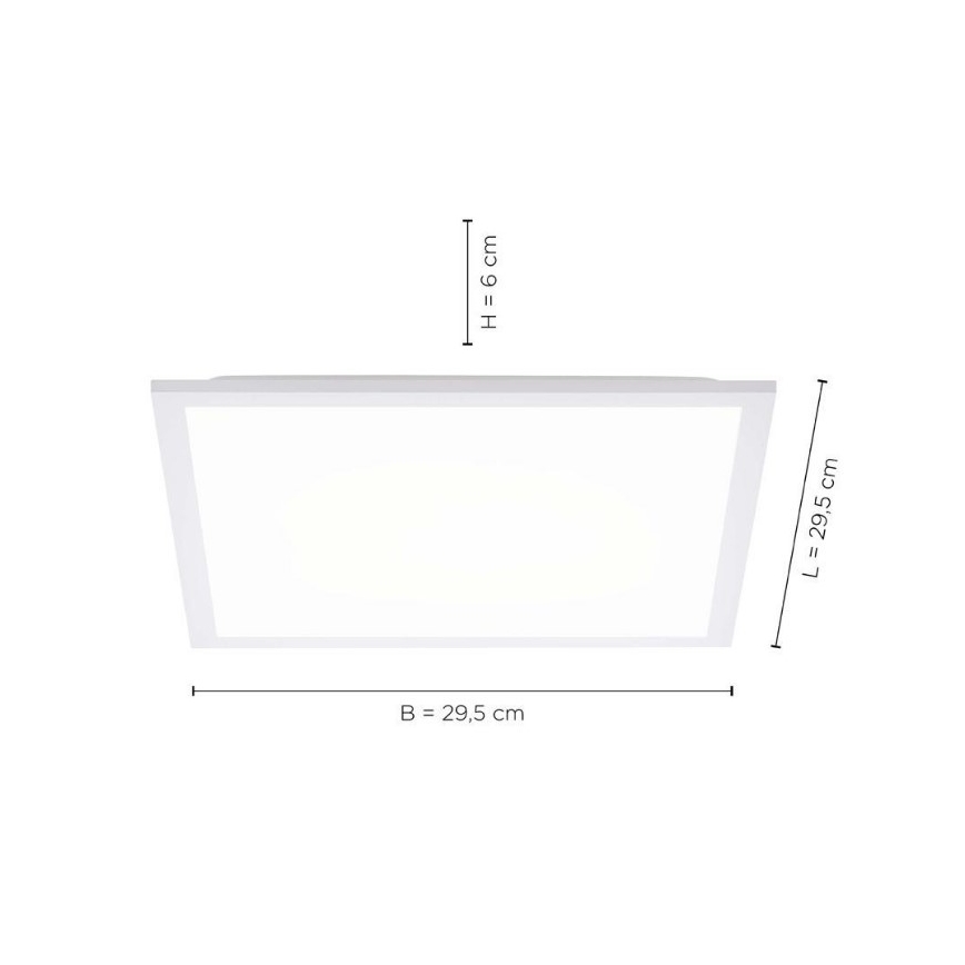 Leuchten Direkt 12200-16 - LED Лампа FLAT LED/17W/230V