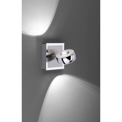 Leuchten Direkt 12471-55 -LED RGBW Димируем стенен спот OPTI LED/6W/230V 2700-5000K + дистанционно