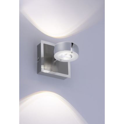 Leuchten Direkt 12471-55 -LED RGBW Димируем стенен спот OPTI LED/6W/230V 2700-5000K + дистанционно