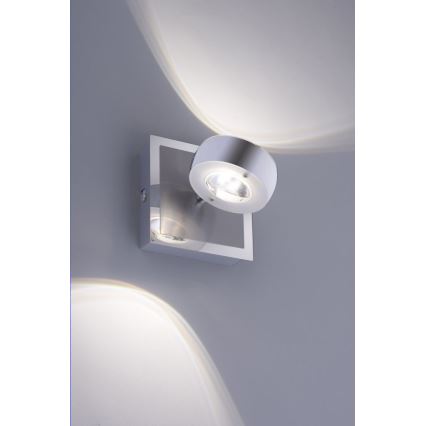 Leuchten Direkt 12471-55 -LED RGBW Димируем стенен спот OPTI LED/6W/230V 2700-5000K + дистанционно