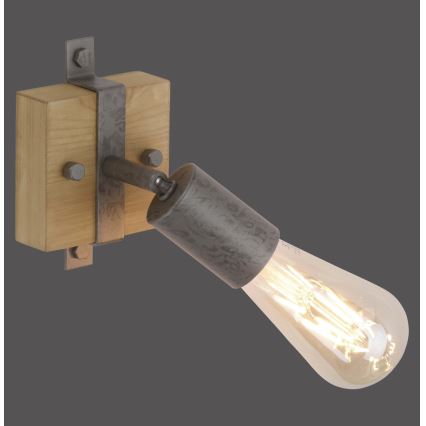 Leuchten Direkt 13471-79 - Стенен спот SLAT 1xE27/40W/230V