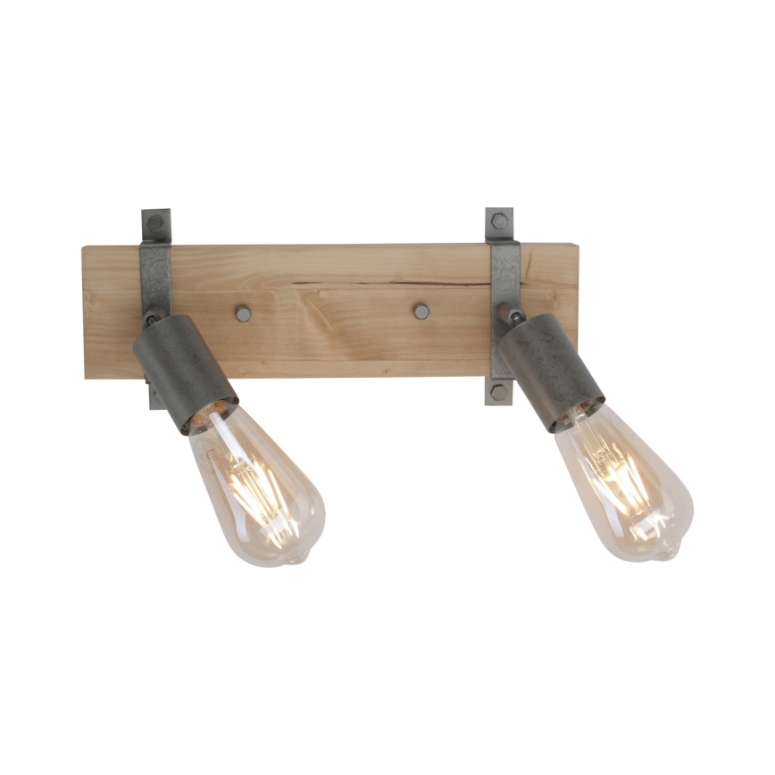 Leuchten Direkt 13472-79 - Стенен спот SLAT 2xE27/40W/230V