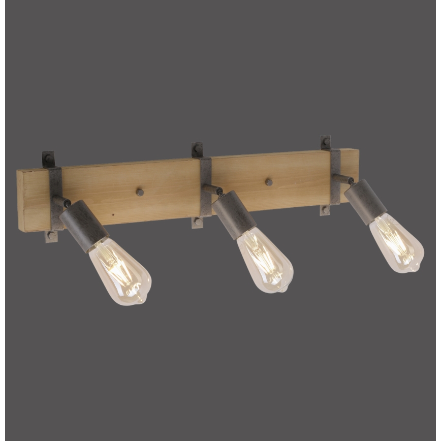 Leuchten Direkt 13473-79 - Стенен спот SLAT 3xE27/40W/230V