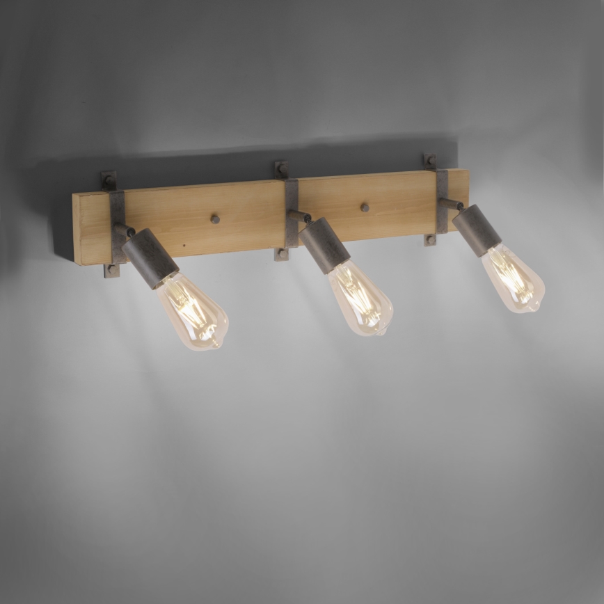 Leuchten Direkt 13473-79 - Стенен спот SLAT 3xE27/40W/230V