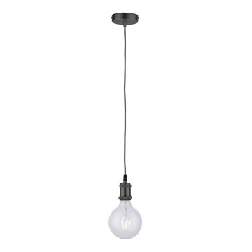 Leuchten Direkt 13570-18 - Висящ полилей DIY 1xE27/60W/230V черен