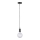 Leuchten Direkt 13570-18 - Висящ полилей DIY 1xE27/60W/230V черен