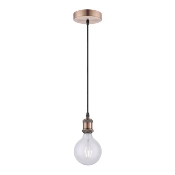 Leuchten Direkt 13570-20 - Висящ полилей DIY 1xE27/60W/230V мед