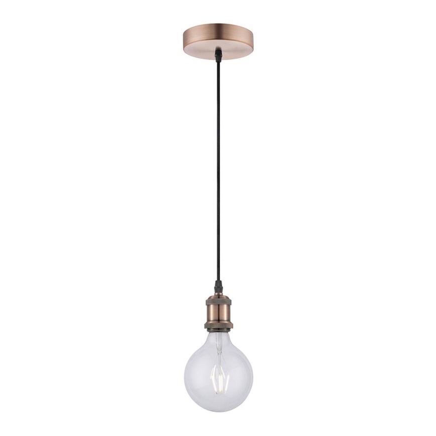 Leuchten Direkt 13570-20 - Висящ полилей DIY 1xE27/60W/230V мед