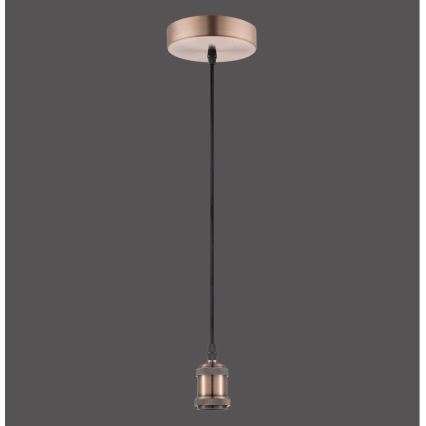 Leuchten Direkt 13570-20 - Висящ полилей DIY 1xE27/60W/230V мед
