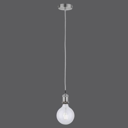 Leuchten Direkt 13570-55 - Висящ полилей DIY 1xE27/60W/230V матов хром