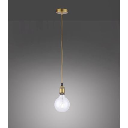Leuchten Direkt 13570-60 - Висящ полилей DIY 1xE27/60W/230V месинг