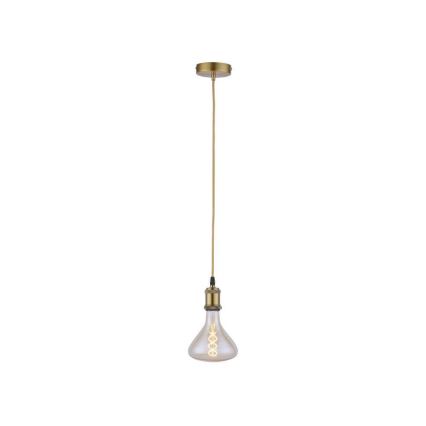 Leuchten Direkt 13570-60 - Висящ полилей DIY 1xE27/60W/230V месинг