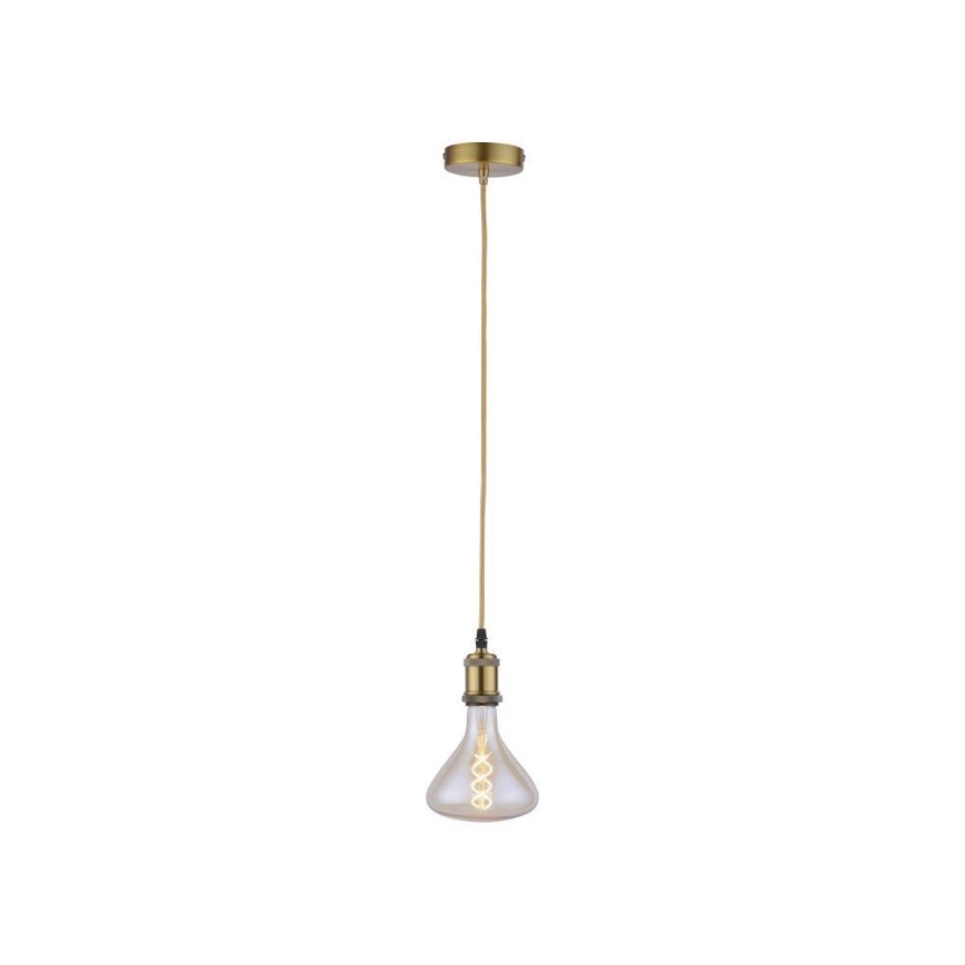 Leuchten Direkt 13570-60 - Висящ полилей DIY 1xE27/60W/230V месинг
