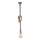Leuchten Direkt 13572-79 - Висящ полилей DIY 1xE27/10W/230V кафяв