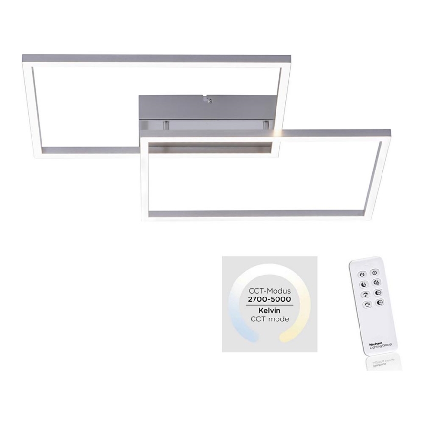 Leuchten Direkt 14017-55 - LED Демируема лампа IVEN 2xLED/20W/230V + дистанционно