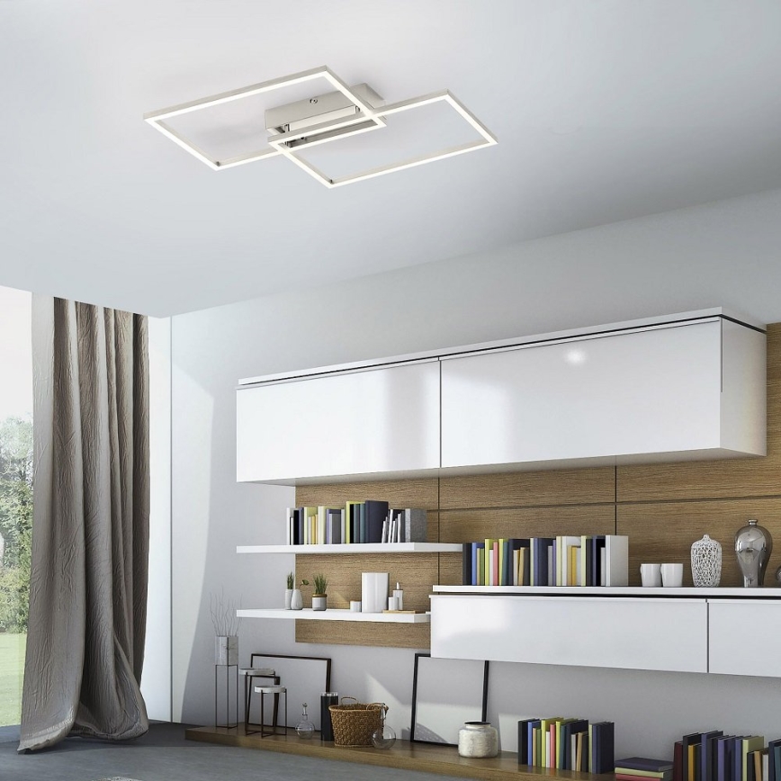 Leuchten Direkt 14018-55 - LED Димируем полилей IVEN 2xLED/15W/230V + дистанционно