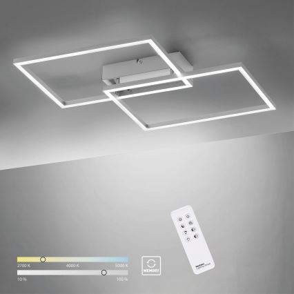 Leuchten Direkt 14018-55 - LED Димируем полилей IVEN 2xLED/15W/230V + дистанционно