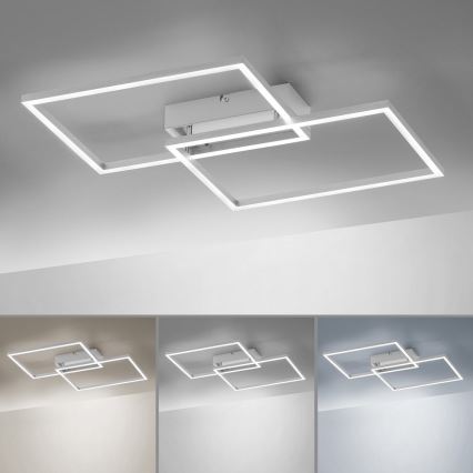 Leuchten Direkt 14018-55 - LED Димируем полилей IVEN 2xLED/15W/230V + дистанционно