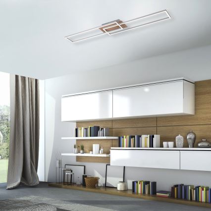 Leuchten Direkt 14019-78 - Светодиодно осветително тяло IVEN 2xLED / 20W / 230V + ДУ