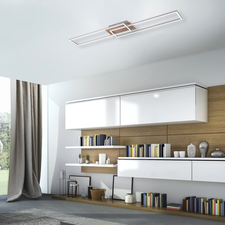 Leuchten Direkt 14019-78 - Светодиодно осветително тяло IVEN 2xLED / 20W / 230V + ДУ