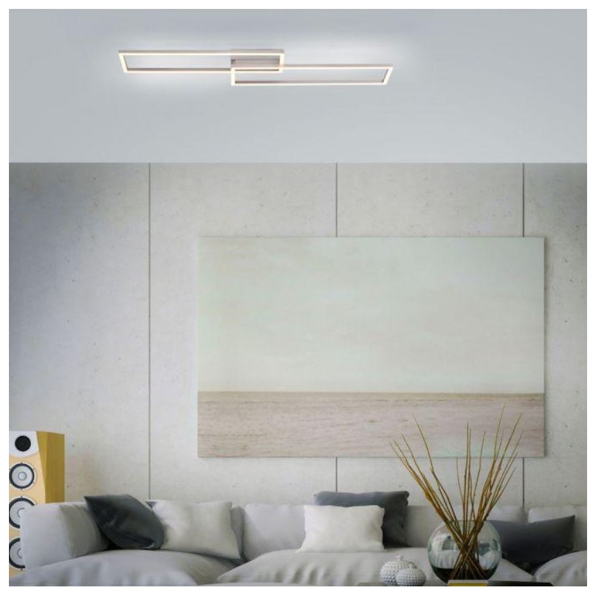 Leuchten Direkt 14023-55 - LED Димируем полилей за повърхностен  монтаж IVEN 2xLED/15,1W/230V