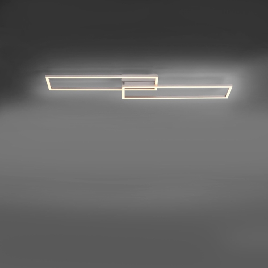 Leuchten Direkt 14023-55 - LED Димируем полилей за повърхностен  монтаж IVEN 2xLED/15,1W/230V