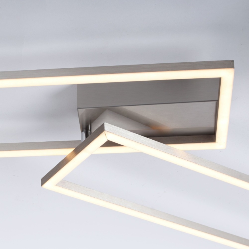 Leuchten Direkt 14023-55 - LED Димируем полилей за повърхностен  монтаж IVEN 2xLED/15,1W/230V