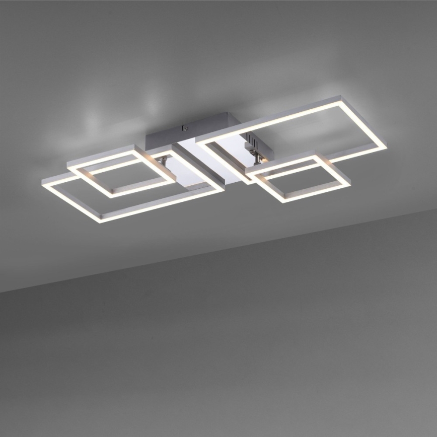 Leuchten Direkt 14030-55 - LED Повърхностен полилей IVEN 2xLED/12W/230V + 2xLED/5,5W