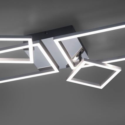 Leuchten Direkt 14030-55 - LED Повърхностен полилей IVEN 2xLED/12W/230V + 2xLED/5,5W