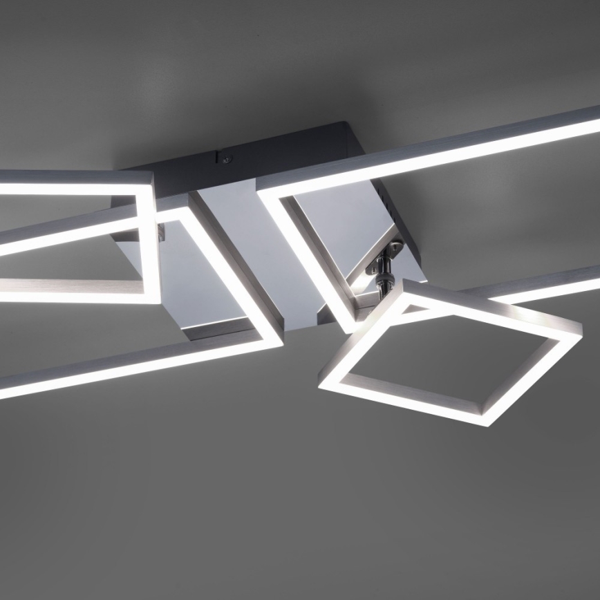 Leuchten Direkt 14030-55 - LED Повърхностен полилей IVEN 2xLED/12W/230V + 2xLED/5,5W