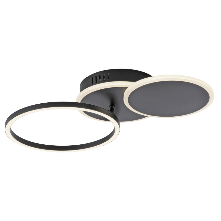 Leuchten Direkt 14116-18 - LED Плафониера SEVENT LED/25,5W/230V черен