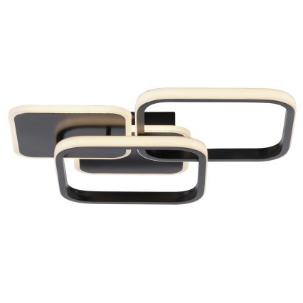 Leuchten Direkt 14117-18 - LED Плафониера SEVENT LED/36W/230V черен