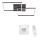 Leuchten Direkt 14141-18 - LED Димируема лампа IVEN 2xLED/13,5W/230V + дистанционно