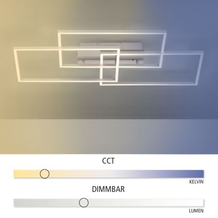 Leuchten Direkt 14150-55 - Светодиодно осветително тяло IVEN 3xLED / 13W / 230V + ДУ