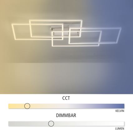 Leuchten Direkt 14151-55 - Светодиодно осветително тяло IVEN 4xLED / 12W / 230V + DO