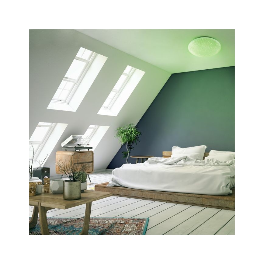 Leuchten Direkt 14241-16 - LED RGB Димируема лампа SKYLER LED/5,6W/230V + дистанционно