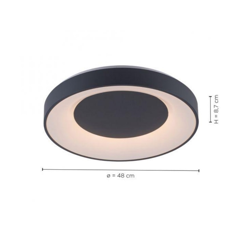 Leuchten Direkt 14346-18 -LED RGB Димируема лампа ANIKA LED/26,5W/230V Tuya 2700-5000K + дистанционно