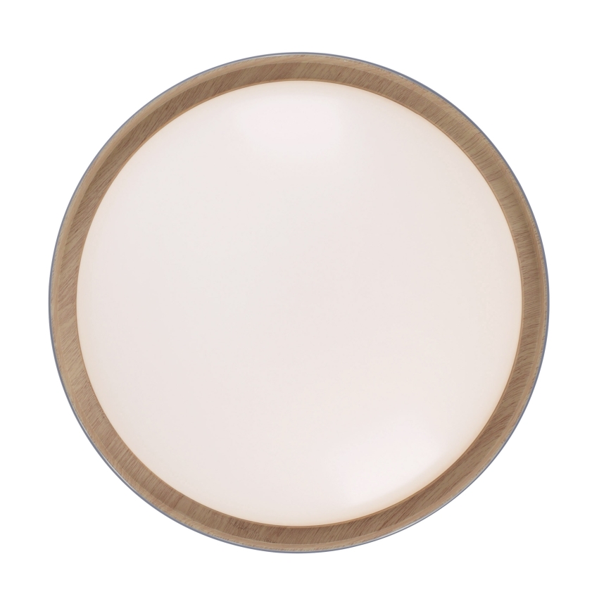Leuchten Direkt 14347-15 - LED Димируем плафон EMILIA LED/28,8W/230V сива