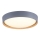 Leuchten Direkt 14347-15 - LED Димируем плафон EMILIA LED/28,8W/230V сива