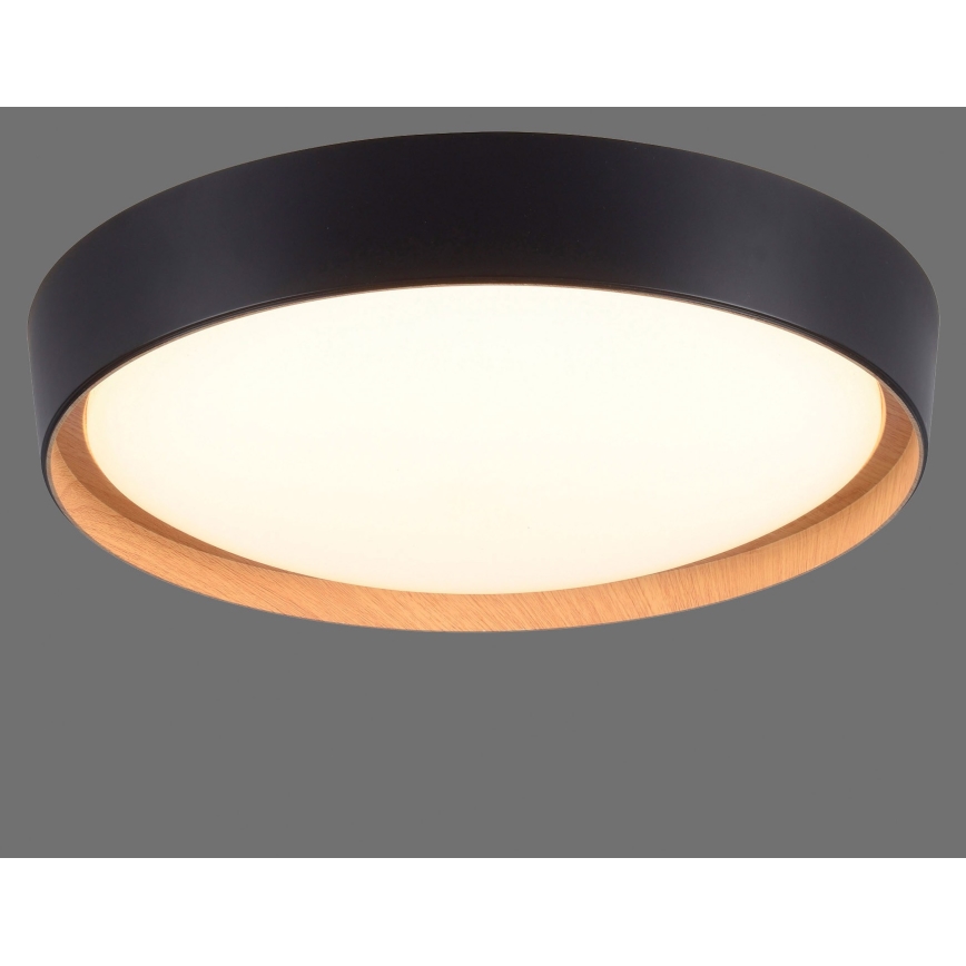 Leuchten Direkt 14347-18 - LED Димируем плафон EMILIA LED/28,8W/230V черен