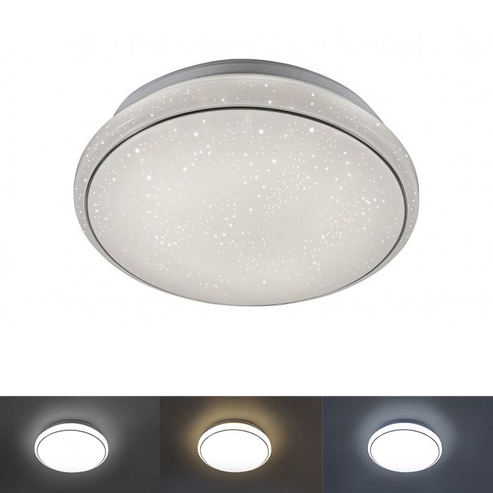 Leuchten Direkt 14362-16 - LED Плафониера JUPITER LED/17W/230V 3000/4000/5000K