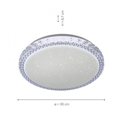 Leuchten Direkt 14370-00 - LED Димируема лампа FRIDA LED/12W/230V