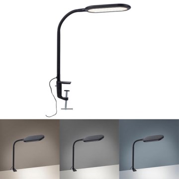 Leuchten Direkt 14404-18-LED Димируема настолна лампа с щипка KELLY LED/7W/230V 3000/4000/6000K