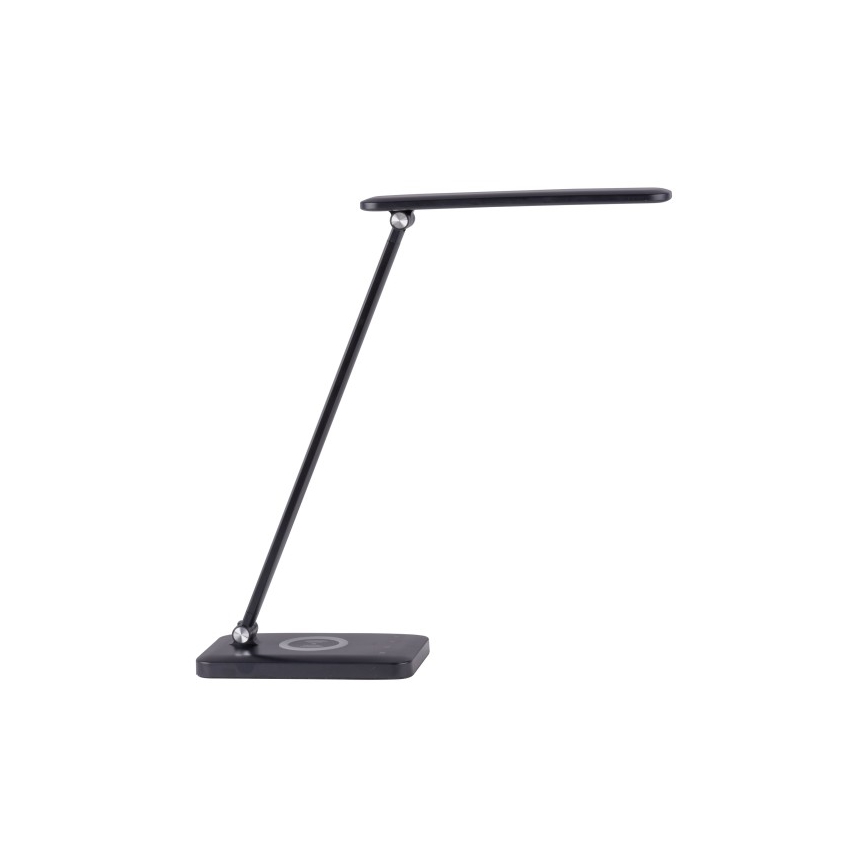 Leuchten Direkt 14415-16 - LED Димируема сензорна настолна лампа с безжично зареждане FLORENTINA LED/5W/230V 3000-5000K черна + USB