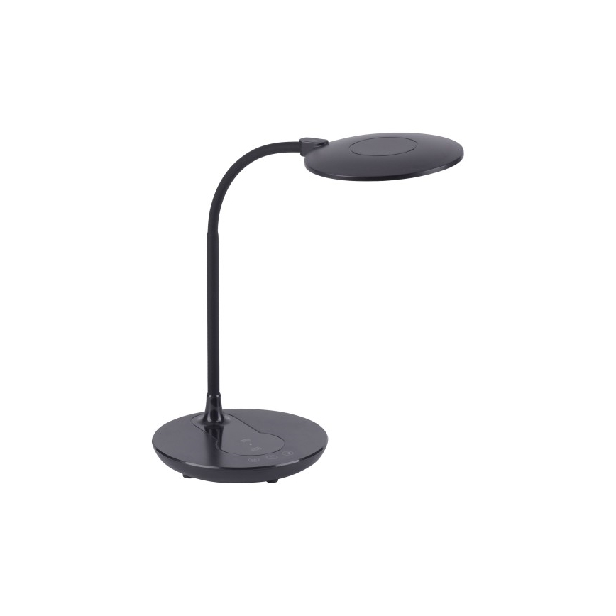 Leuchten Direkt 14416-18 - LED Димируема сензорна настолна лампа с безжично зареждане ASTRID LED/5W/230V 3000/4000/5500K + USB
