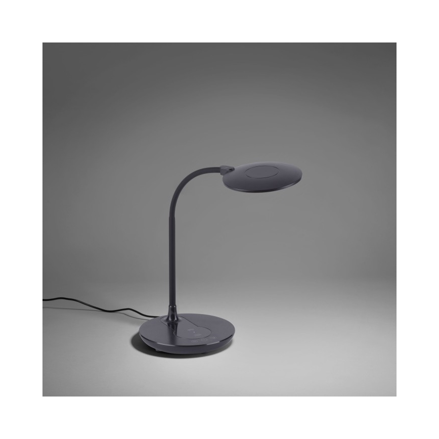 Leuchten Direkt 14416-18 - LED Димируема сензорна настолна лампа с безжично зареждане ASTRID LED/5W/230V 3000/4000/5500K + USB