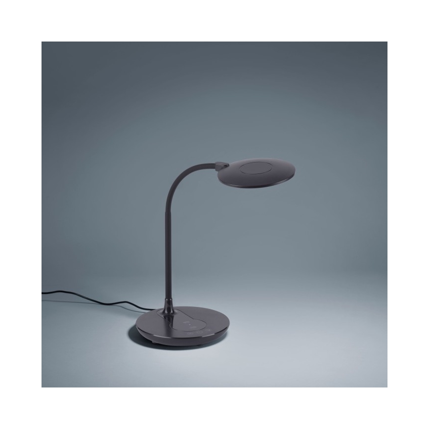 Leuchten Direkt 14416-18 - LED Димируема сензорна настолна лампа с безжично зареждане ASTRID LED/5W/230V 3000/4000/5500K + USB