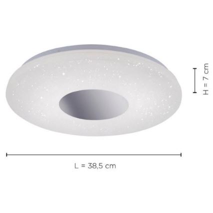 Leuchten Direkt 14422-17 - LED Лампа за баня със сензор LAVINIA LED/18W/230V IP44